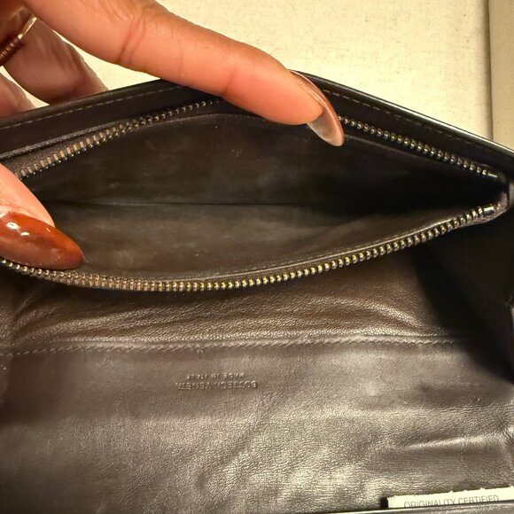Bottega Veneta Intrecciato Leather Long Wallet with Coin Purse - Picture 7 of 7